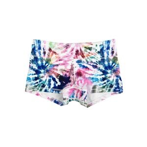 Wodbottom White Multicolor Tie Dye Shorts 2.5" CrossFit Size Medium